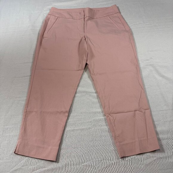 Lane Bryant Blush Pink Dress Pants Size 20 Ankle Stretch Work Trousers Women - Picture 1 of 7